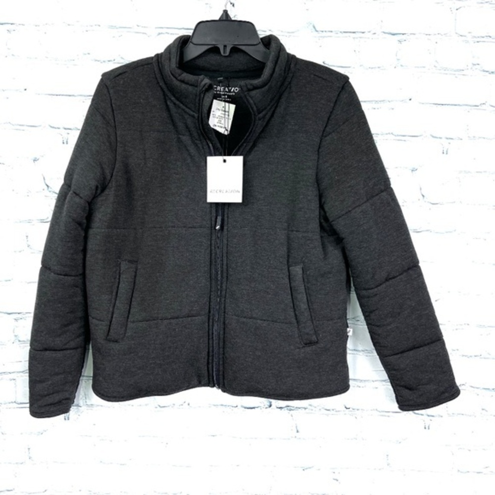 •NWT🤩 |•RECREATION•| Soft Grey Quilted Jacket
